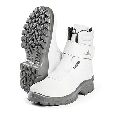 Botas em microfibras